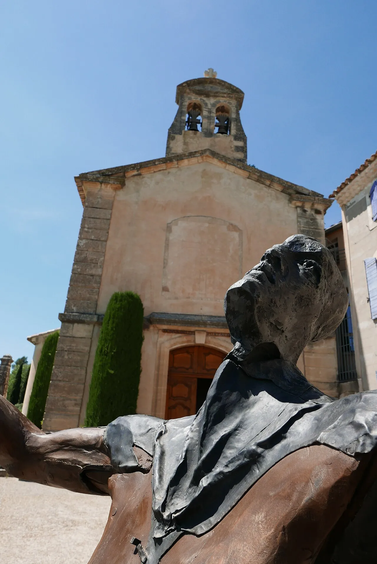 The hilltop village of Joucas in the Luberon