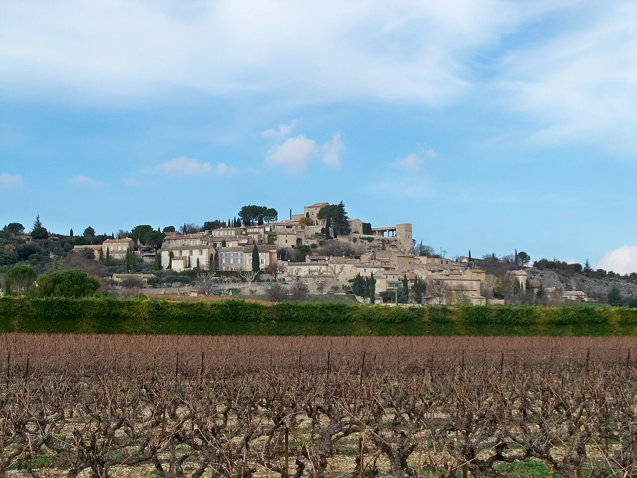 Village perché de Joucas dans le Luberon
