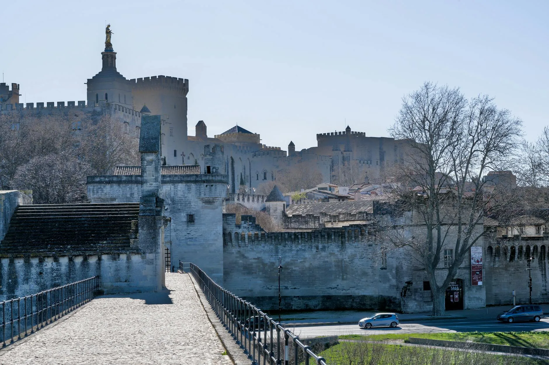 The Palais des Papes in Avignon